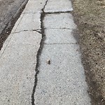 Sidewalk Concern at 1055 Saddleback Road NW