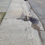 Sidewalk Concern at 11316 18 Avenue NW