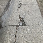Sidewalk Concern at 1804 111 A Street NW