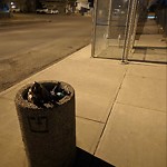 Overflowing Garbage Cans at 2305 Casselman Crescent SW