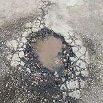 Potholes at 6405 36 A Avenue NW