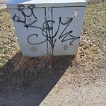 Graffiti Public Property at 16706 112 A Street NW