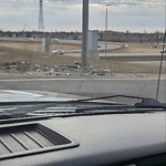 Litter Public Property at 5703 Anthony Henday Drive NW
