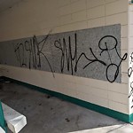 Graffiti Public Property at 9100 Walterdale Hill NW