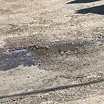 Potholes at 9926 88 Avenue NW