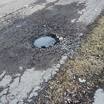 Potholes at 8711 155 St Nw, Edmonton, Ab T5 R 1 W2, Canada
