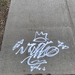 Graffiti Public Property at 1087 Armitage Crescent SW