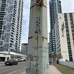 Graffiti Public Property at 12021 Jasper Avenue NW