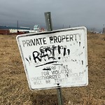 Graffiti Public Property at 6735 43 Street NW