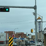Traffic Signal Light Timing at 9554 111 Avenue NW