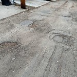 Potholes at 9714 66 Avenue NW