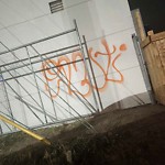 Graffiti Public Property at 11016 105 Avenue NW