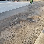 Potholes at 7603 13 Avenue NW