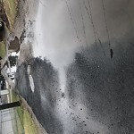 Pooling water due to Depression on Road at 12346 129 St NW