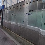 Graffiti Public Property at 10303 Jasper Avenue NW