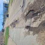Potholes at 4850 97 St NW
