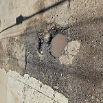Potholes at 5210 106 St NW
