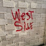 Graffiti Public Property at 9633 180 Street NW