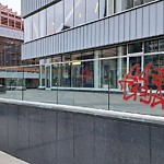 Graffiti Public Property at Stanley A. Milner Library, 7 102 Ave Nw, Edmonton T5 J 2 V5