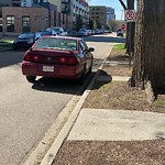 Obstruction - Public Road/Walkway at 10624 123 Street NW
