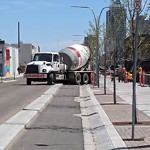 Obstruction - Public Road/Walkway at 11130 105 Avenue NW