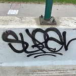 Graffiti Public Property at 12331 Jasper Avenue NW