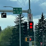 Traffic Signal Light Timing at 9320 86 Street NW