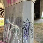 Graffiti Public Property at 1510 111 Street NW
