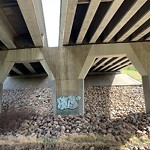 Graffiti Public Property at 128 Running Creek Road NW