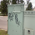 Graffiti Public Property at 104 Running Creek Road NW