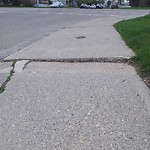 Sidewalk Concern at 4206 38 Street NW