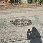 Potholes at 9842 149 Street NW