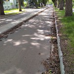 Obstruction - Public Road/Walkway at 10810 83 Avenue NW