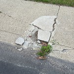 Sidewalk Concern at 8012 187 Street NW