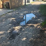 Potholes at 9731 149 Street NW