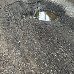 Potholes at 14020 106 A Avenue NW
