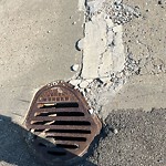 Sidewalk Concern at 4616 27 Avenue NW