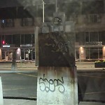 Graffiti Public Property at 10185 106 Street NW