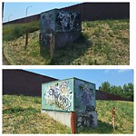 Graffiti Public Property at 8906 169 Street NW