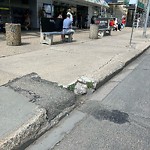 Sidewalk Concern at 10030 100 Street NW