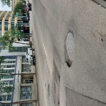 Potholes at 10035 105 St NW