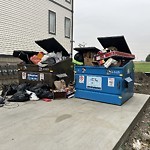 Overflowing Garbage Cans at 2020 Guardian Rd NW