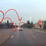 Traffic Sign at 8706–8718 149 St Nw, Edmonton T5 R 1 B6