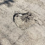 Potholes at 9550 149 Street NW