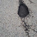 Potholes at 822 Chahley Way NW