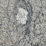 Potholes at 8907 143 Street NW