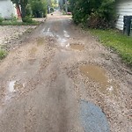 Potholes at 10959 80 Avenue NW