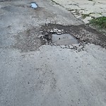 Potholes at 6804 135 A Avenue NW