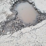 Potholes at 8817 74 Street NW