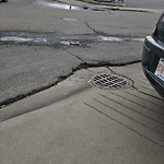 Sidewalk Concern at 9904 75 Avenue NW